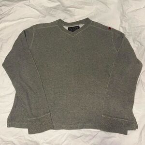 abercrombie & fitch large gray pullover/sweater